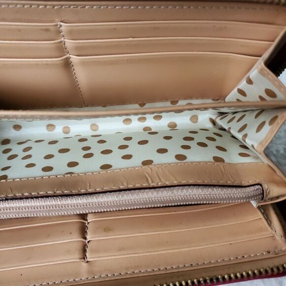 Kate Spade Wellesley Neda Pink Zip Around Wallet - Picture 5 of 6